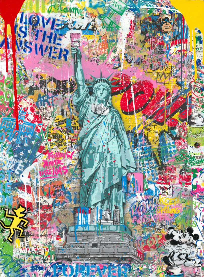 Liberty 22 by Mr. Brainwash | Whitewall Galleries